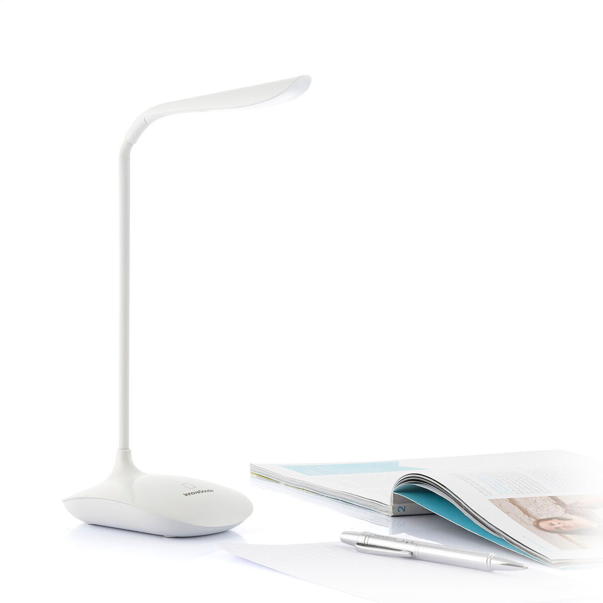 Ladattava LED-pöytävalaisin kosketusnäytöllä Lum2Go InnovaGoods